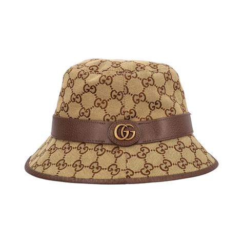 brown gucci bucket hat|authentic gucci bucket hat.